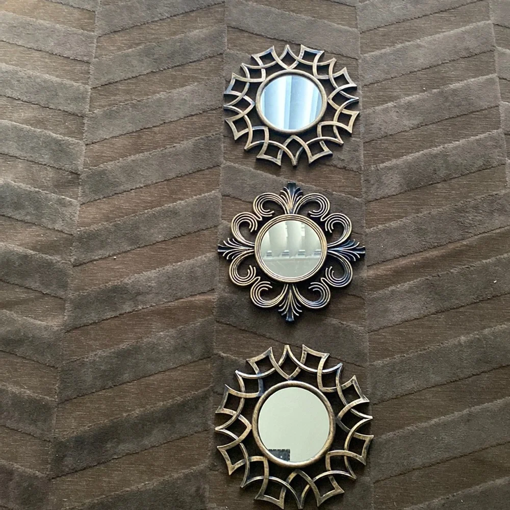 Set of Three Wall Mirrors